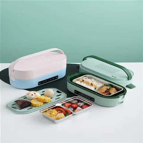 rechargeable electric lunch box|rechargeable self heated lunch box.